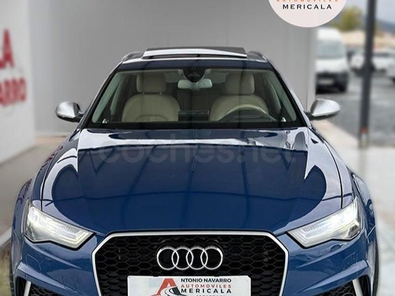 Usado Audi RS6 Performance 605 CV (444 kW) 2018 Azul Familiar