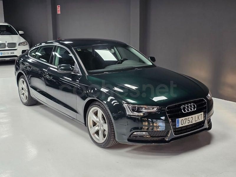 Usado Audi A5 Sportback 245 CV (180 kW) 2013 Verde Utilitario
