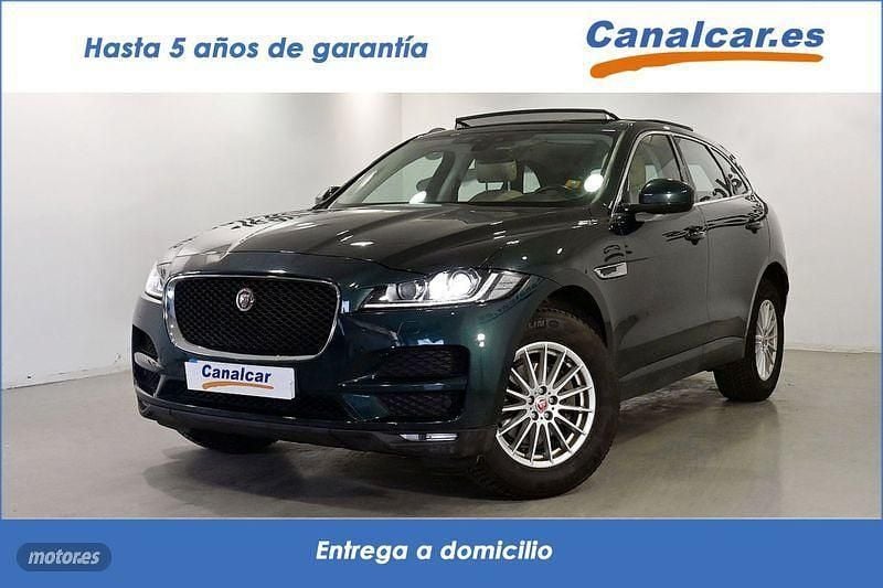 Verde Usado 2016 Jaguar F-Pace Prestige SUV | 16.925 € (Super precio) - Imagen 1/4