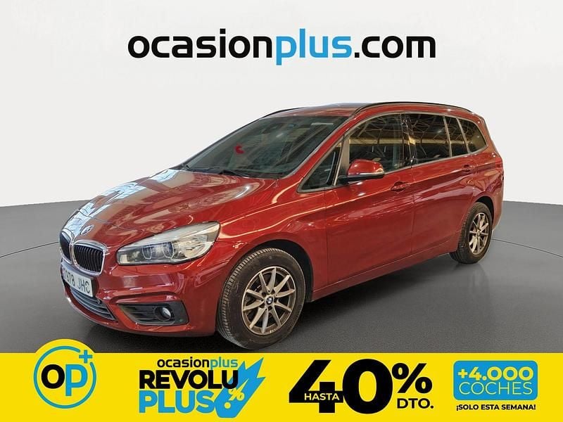 Usado BMW 218 Gran Tourer 150 CV (110 kW) 2015 Rojo Monovolumen