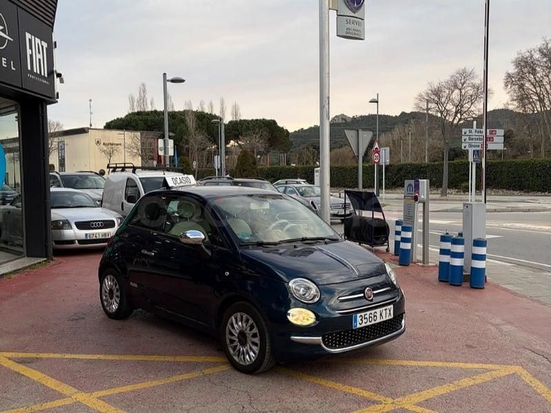 Usado Fiat 500 Lounge 85 CV (62 kW) 2019 Azul Berlina