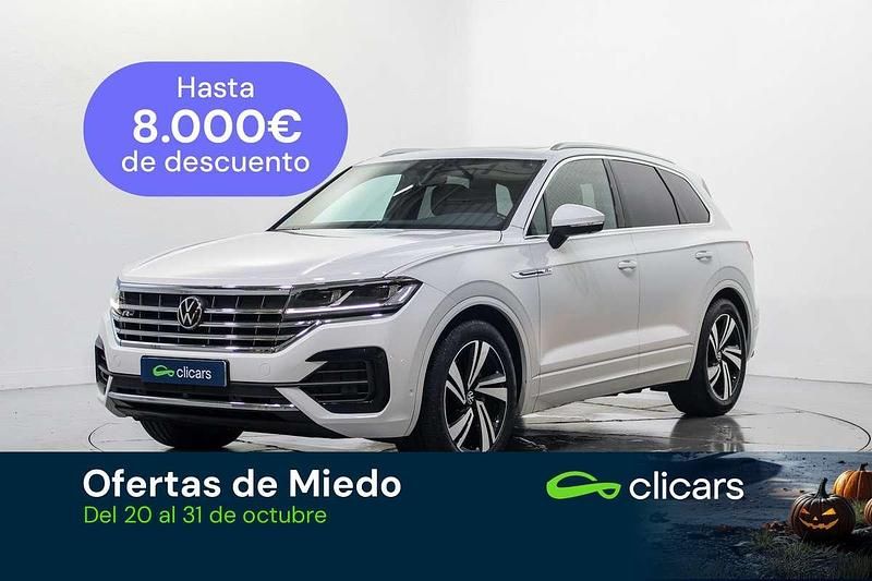 Blanco Usado 2021 VW Touareg R-line SUV | 44.790 € (Precio justo) - Imagen 1/4