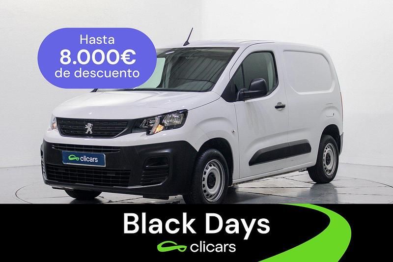 Blanco Usado 2022 Peugeot Partner S Monovolumen | 14.990 € (Un poco caro) - Imagen 1/4
