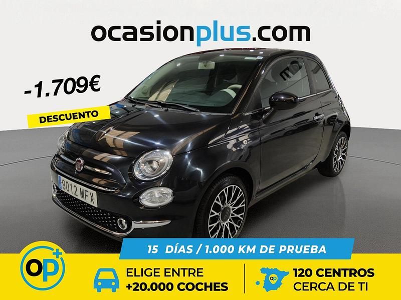 Negro Usado 2023 Fiat 500 Dolcevita Utilitario | 10.550 € (Precio justo) - Imagen 1/4