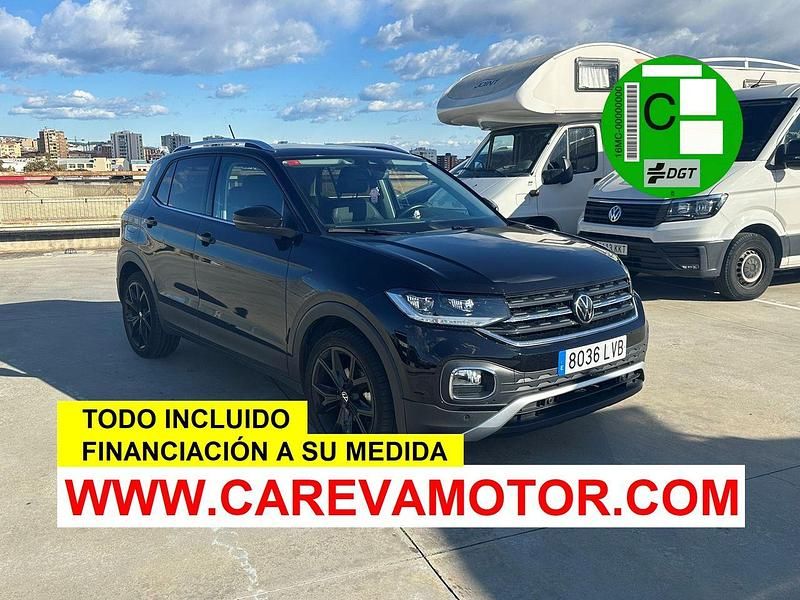 Negro Usado 2022 VW T-Cross Sportline SUV | 23.490 € (Precio justo) - Imagen 1/4