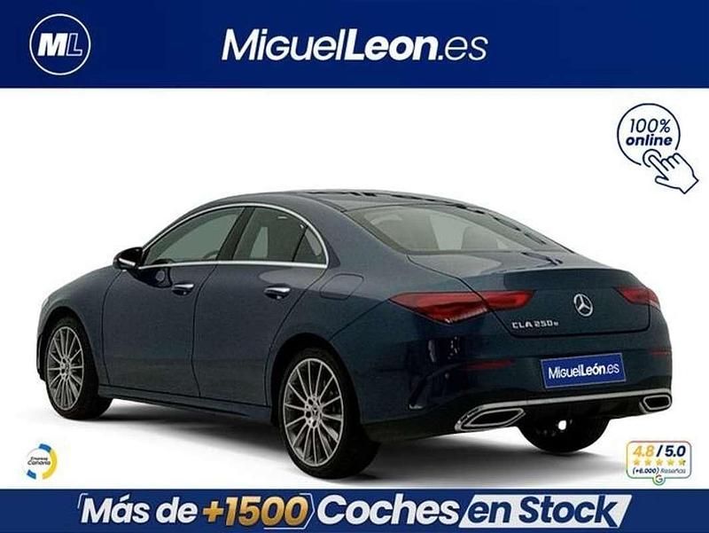 Usado Mercedes CLA250e 219 CV (161 kW) 2021 Azul Berlina