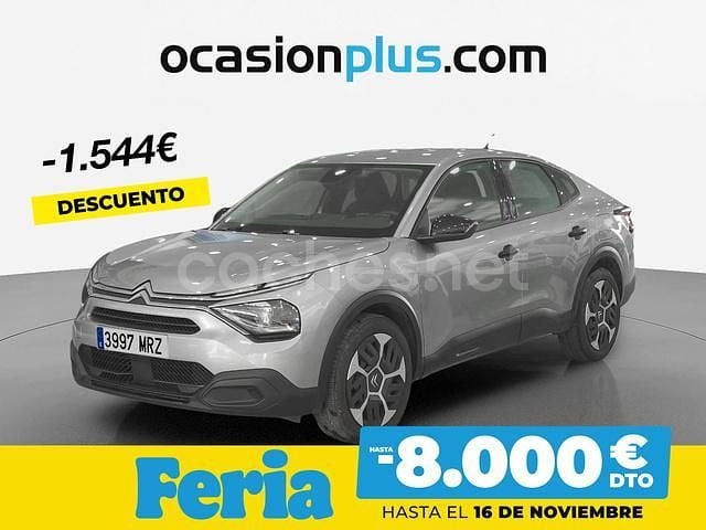 Gris / plata Usado 2024 Citroën C4 PureTech Berlina | 16.990 € (Precio justo) - Imagen 1/4