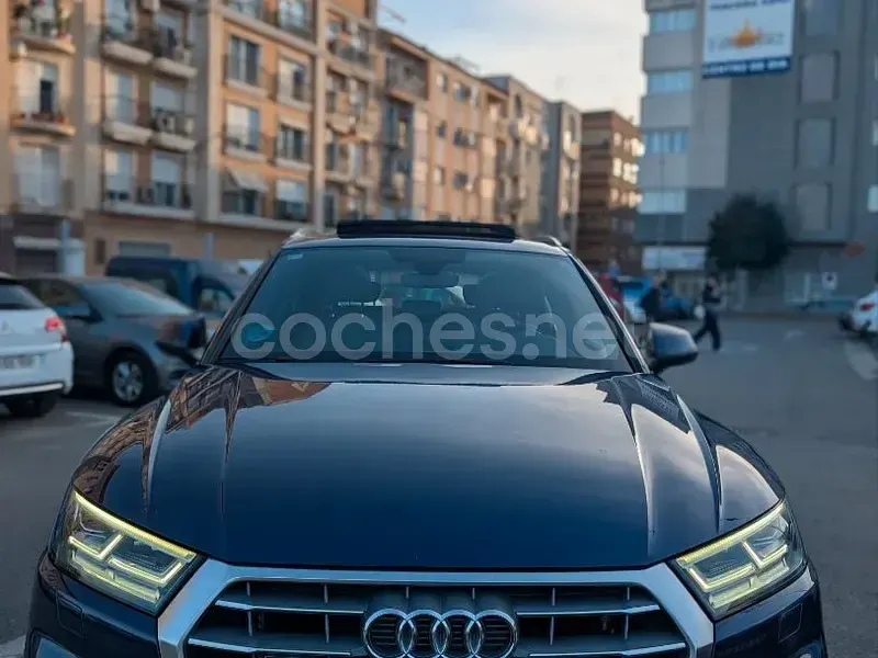 Usado Audi Q5 190 CV (139 kW) 2018 Azul SUV