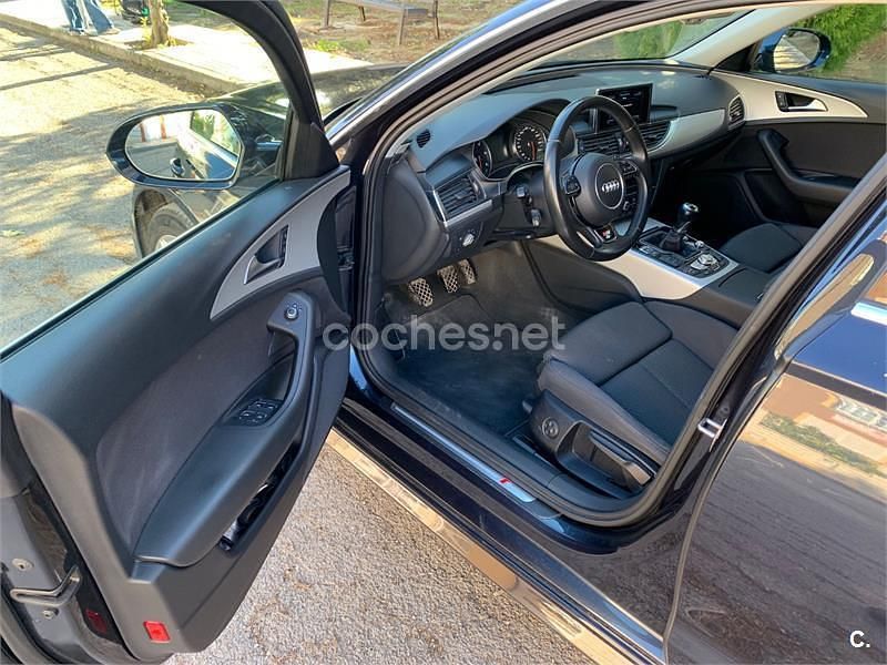 Usado Audi A6 S-Line 190 CV (139 kW) 2016 Azul Familiar