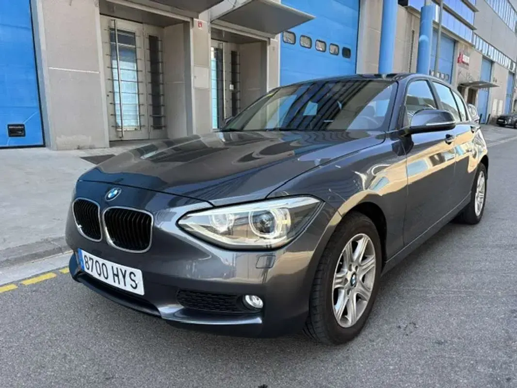 Usado BMW 116 M Sport 136 CV (100 kW) 2014 Gris Utilitario