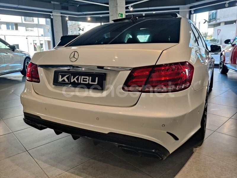Usado Mercedes E63 AMG AMG 558 CV (410 kW) 2014 Blanco Berlina