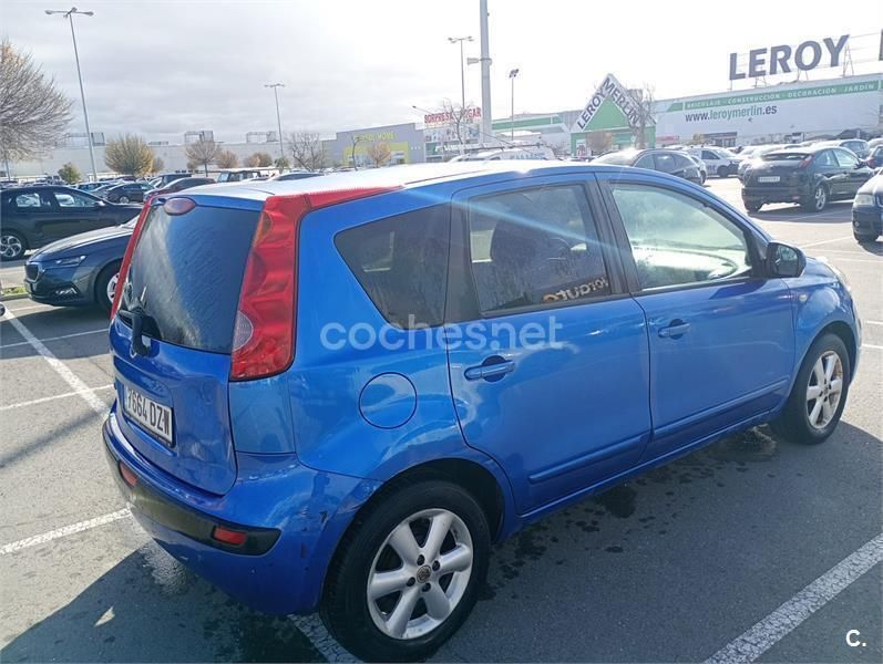 Azul Usado 2006 Nissan Note Visia Monovolumen | 2100 € (Precio justo) - Imagen 1/1