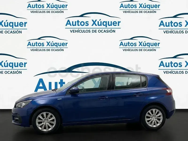 Usado Peugeot 308 Allure 130 CV (95 kW) 2019 Azul Berlina