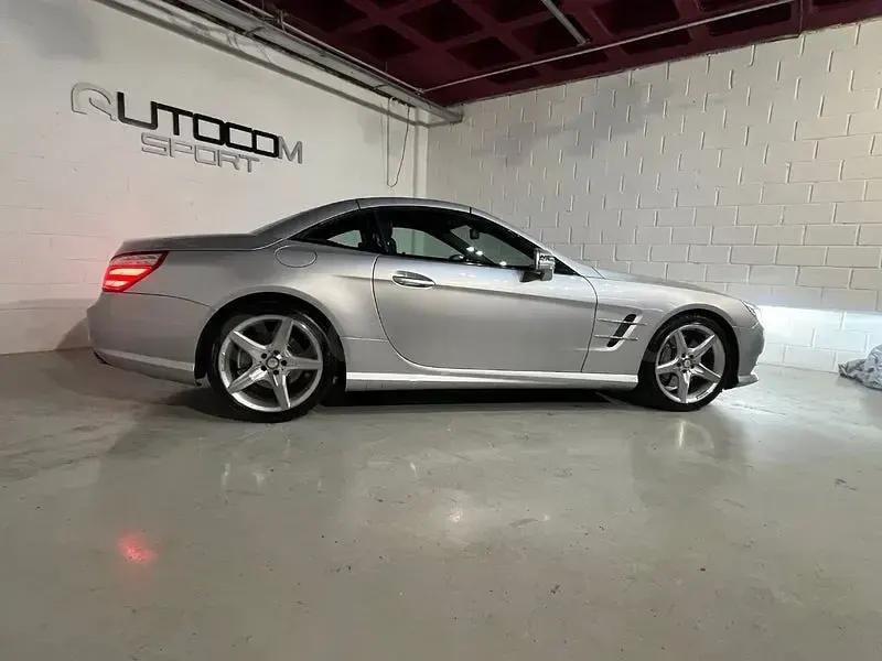 Usado Mercedes SL350 306 CV (225 kW) 2013 Gris / plata Descapotable