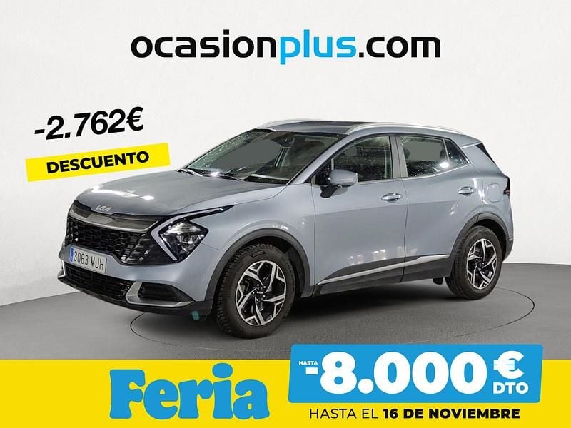 Gris Usado 2023 Kia Sportage SUV | 23.750 € (Precio justo) - Imagen 1/4