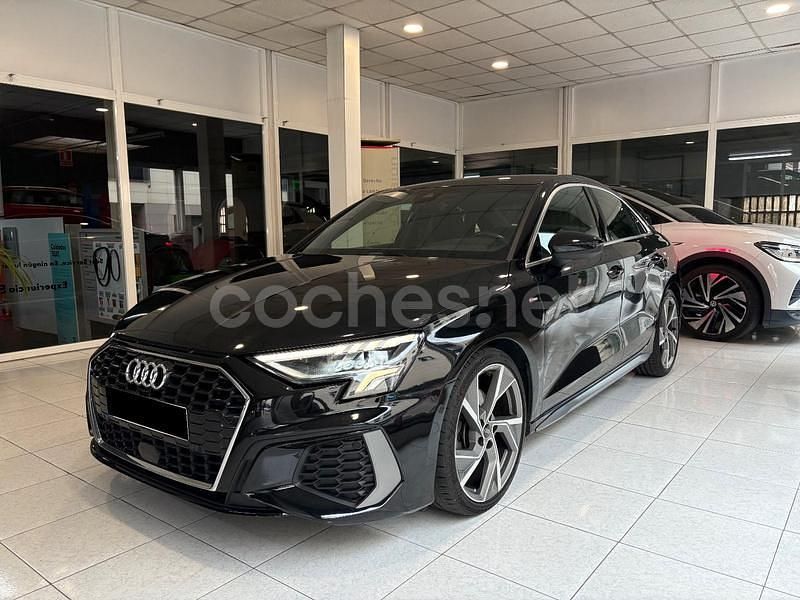 Negro Usado 2021 Audi A3 S-Line Berlina | 21.900 € (Buen precio) - Imagen 1/4