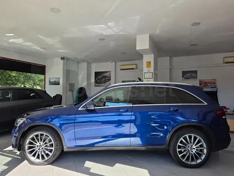 Usado Mercedes GLC200 163 CV (119 kW) 2021 Azul SUV