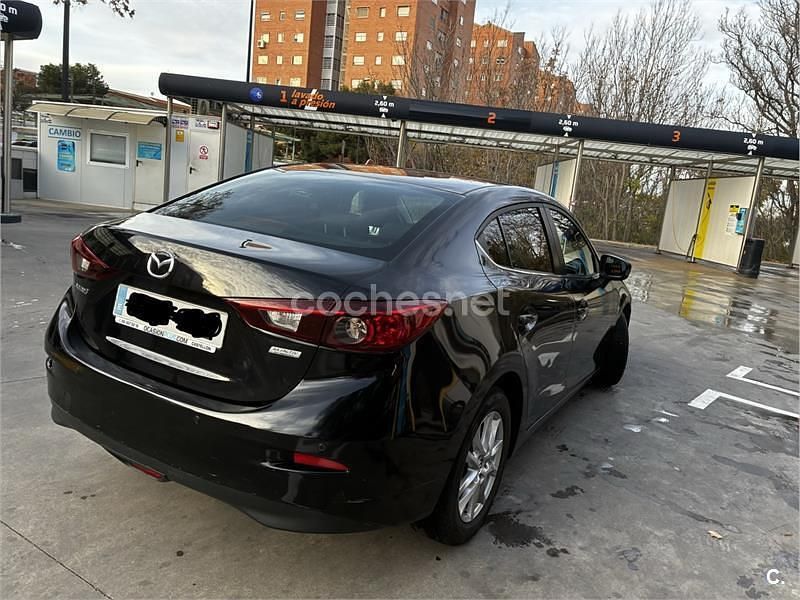 Negro Usado 2015 Mazda 3 Style Berlina | 9500 € (Precio justo) - Imagen 1/4