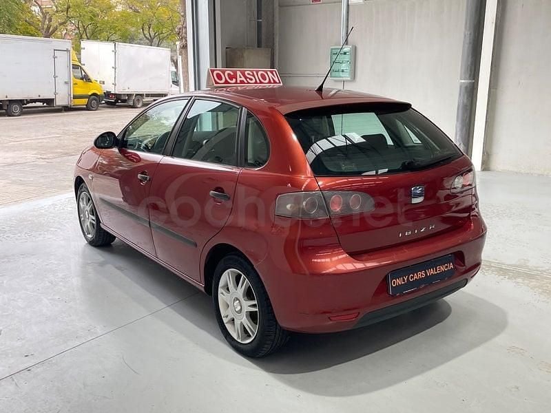 Brugt Seat Ibiza Reference 85 HK (62 kW) 2007 Rød Hatchback