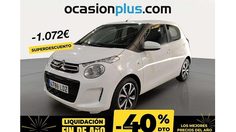 Blanco Usado 2020 Citroën C1 Utilitario | 9228 € (Precio justo) - Imagen 1/4