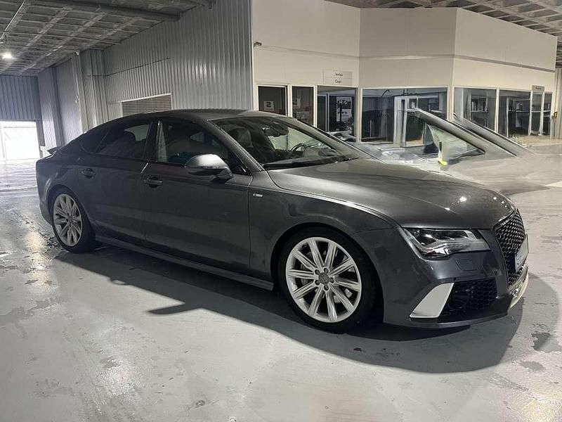 Usado Audi A7 Sportback S-Line 313 CV (230 kW) 2014 Gris Utilitario