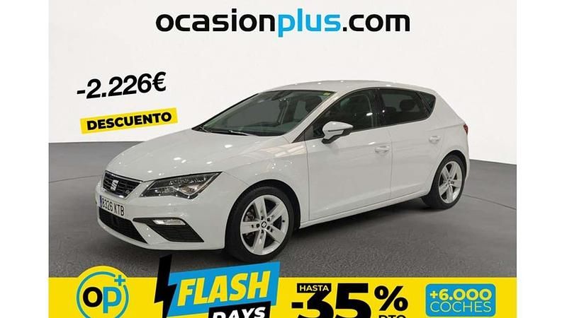 Usado Seat Leon FR 150 CV (110 kW) 2019 Blanco Utilitario