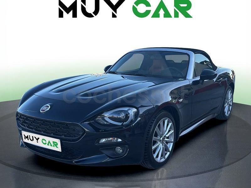 Usado Fiat 124 Spider Lusso 140 CV (102 kW) 2017 Negro Descapotable