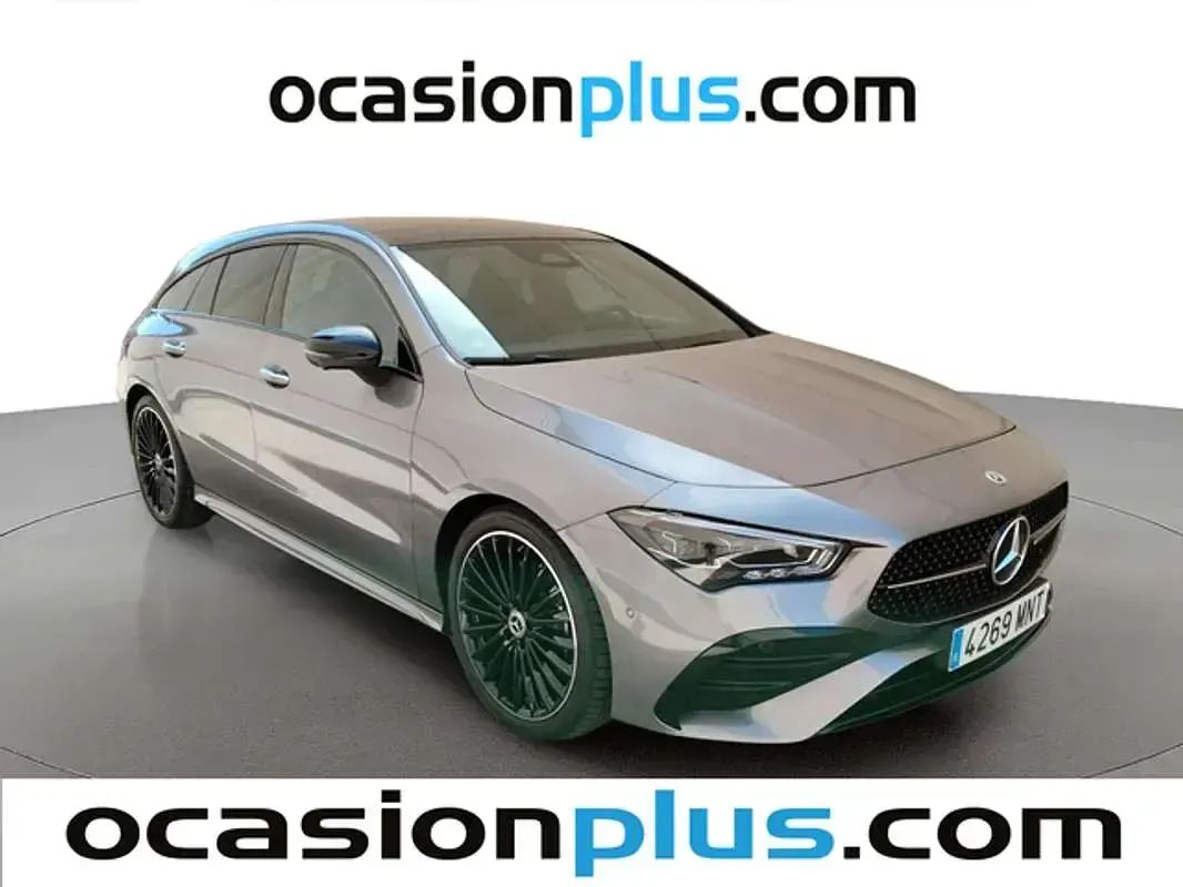 Occasion Mercedes CLA200 Shooting Brake 163 PK (119 kW) 2024 Grijs Stationwagen