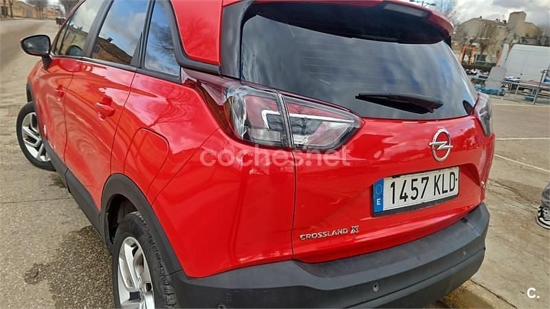 Usado Opel Crossland X Design Edition 110 CV (80 kW) 2018 Rojo SUV