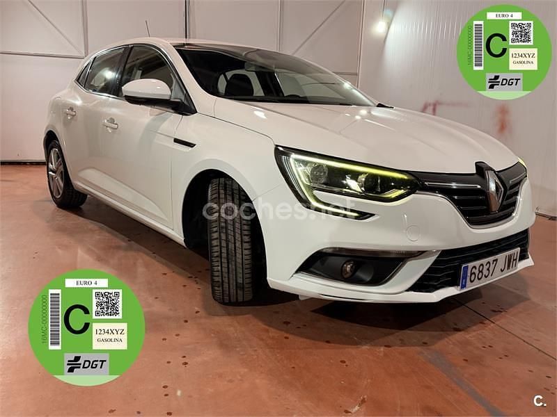 Blanco Usado 2017 Renault Mégane IV Business Berlina | 8999 € (Precio justo) - Imagen 1/4