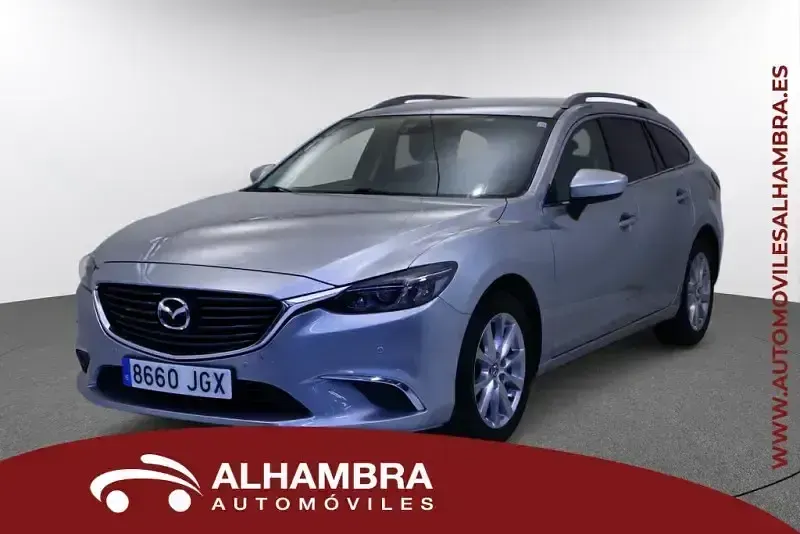 Usado Mazda 6 Style+ 150 HP (110 kW) 2015 Cinzento Carrinha