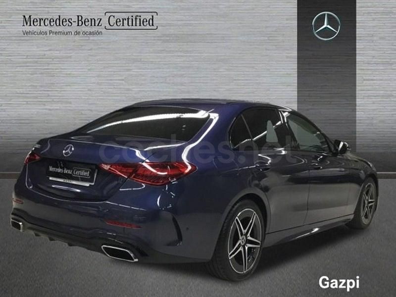 Usado Mercedes C200 163 CV (119 kW) 2024 Azul Berlina
