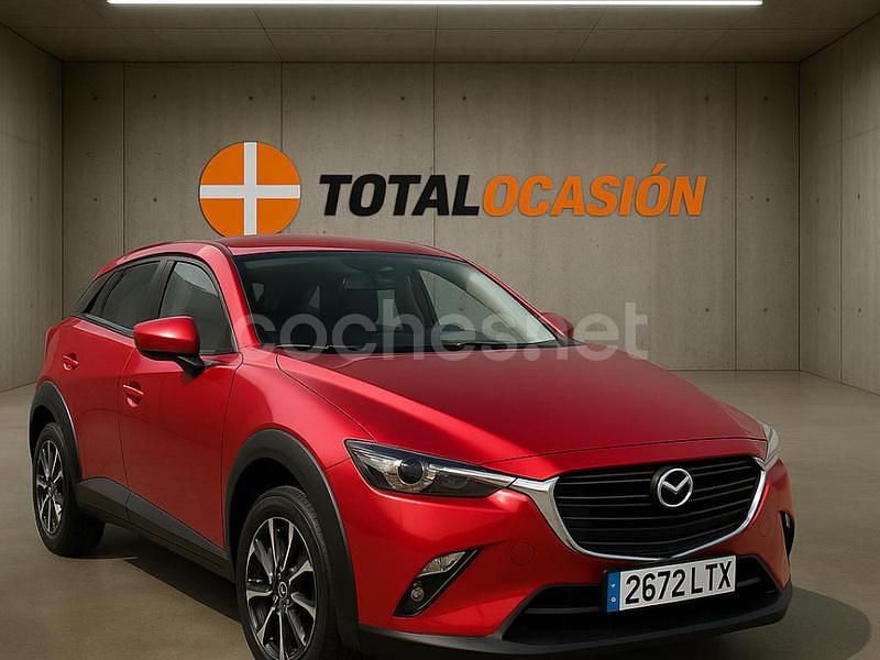 Rojo Usado 2021 Mazda CX-3 SUV | 20.990 € (Un poco caro) - Imagen 1/4