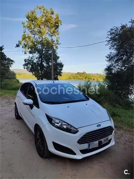 Usado Ford Fiesta Trend 95 CV (69 kW) 2015 Blanco Utilitario