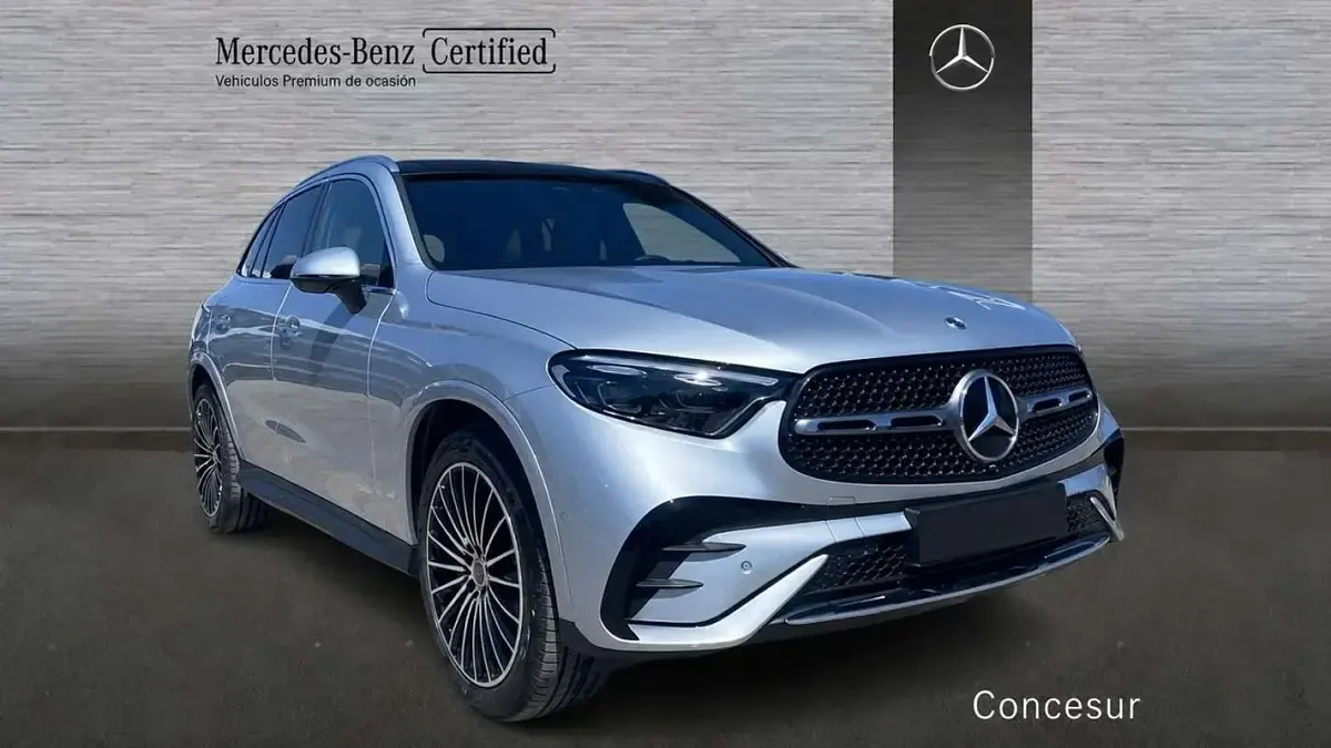 Usado Mercedes GLC220 197 CV (144 kW) 2023 Plateado SUV