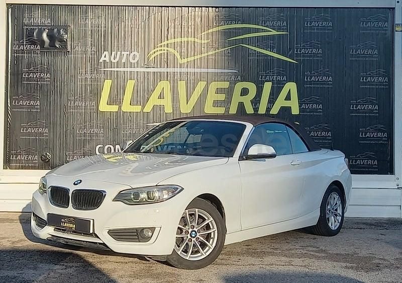 Usado BMW 218 136 CV (100 kW) 2015 Blanco Descapotable