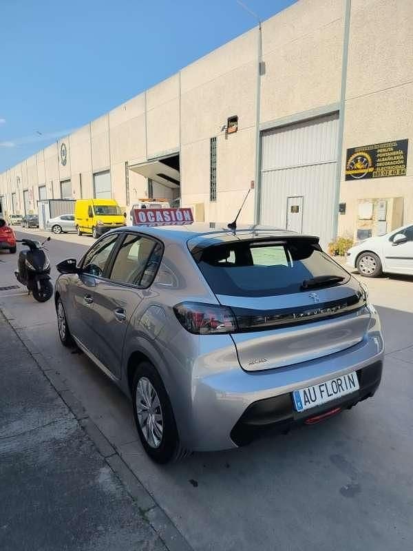 Usado Peugeot 208 Business-Line 102 CV (75 kW) 2021 Gris Utilitario