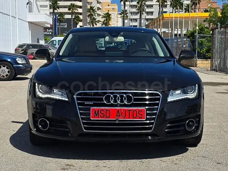 Usado Audi A7 Sportback 245 CV (180 kW) 2012 Negro Utilitario