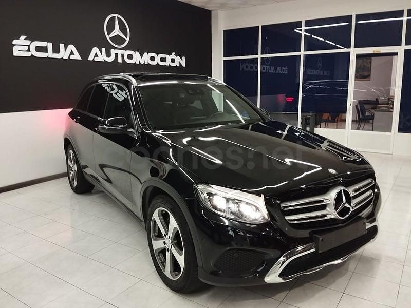 Usado Mercedes GLC220 Exclusive 170 CV (125 kW) 2016 Negro SUV