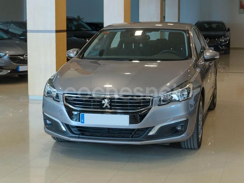 Gris / plata Usado 2016 Peugeot 508 Active Berlina | 9750 € (Precio justo) - Imagen 1/4