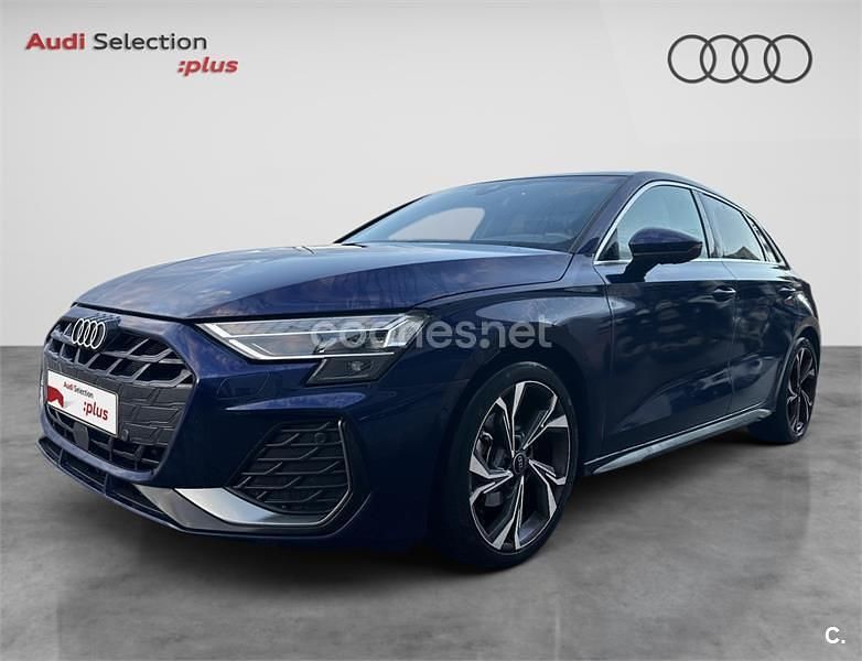 Azul Usado 2024 Audi A3 S-Line Berlina | 27.800 € (Buen precio) - Imagen 1/4