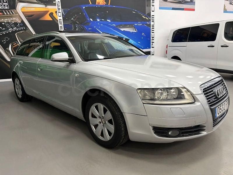 Usado Audi A6 180 CV (132 kW) 2007 Gris / plata Familiar