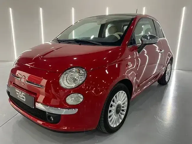 Usado Fiat 500 Lounge 69 CV (50 kW) 2014 Rojo Utilitario