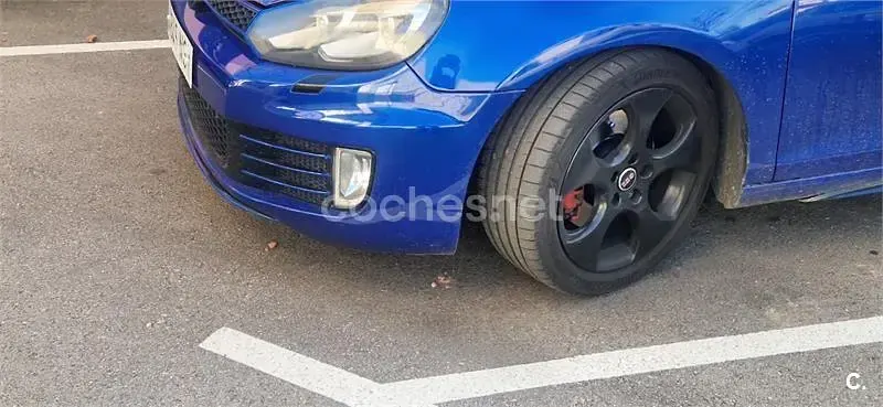 Usado VW Golf VI GTI 210 CV (154 kW) 2010 Azul Utilitario