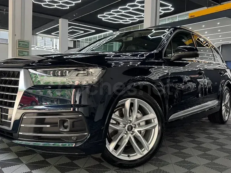 Usado Audi Q7 Sport 272 CV (200 kW) 2016 Azul SUV