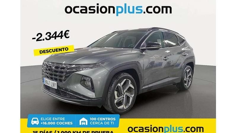 Gris Usado 2021 Hyundai Tucson SUV | 20.355 € (Super precio) - Imagen 1/4