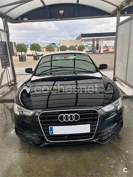 Usado Audi A5 Sportback Advanced 150 CV (110 kW) 2016 Negro Utilitario