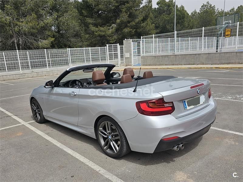 Usado BMW 220 Comfort Edition 190 CV (139 kW) 2015 Gris / plata Descapotable