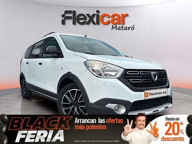Blanco Usado 2019 Dacia Lodgy Comfort Monovolumen | 11.490 € (Precio justo) - Imagen 1/4