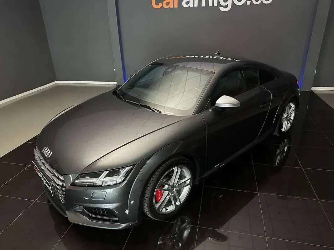 Usado Audi TTS Premium 310 CV (228 kW) 2016 Gris Coupe